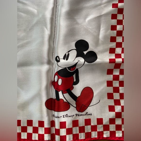 Vintage Walt Disney World Bandana Scarf - Picture 2 of 7